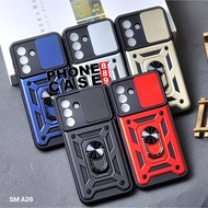 SAMSUNG A26 CASE ROBOT CASE TRANSFORMER SLIDE RING CASE SAMSUNG A26