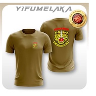 yifuOS BAJU KOMANDO tshirt Microfiber T shirt  Tentera ARMY T-SHIRT