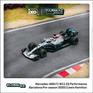 MERCEDES-AMG F1 W11 EQ PERFORMANCE TARMAC GLOBAL64 1/64 DIECAST MODEL