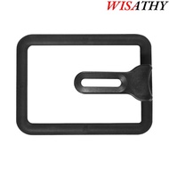 Skillet Lid, Rectangle Visible Pot Cover, Replacement Black 13 * 18cm/15 * 18cm Silicone Edge Glass 