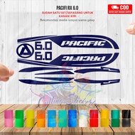 Cutting Stiker Pacific 2980 Rx Variasi Sepeda Sticker Frame Aksesoris Body Mtb Lipat