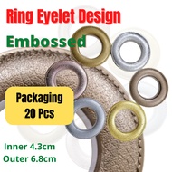 20pcs Ring Eyelet Langsir-Ring Langsir-Curtain Eyelet-Ring Eyelet Curtain-Cincin Langsir-Ring Langsi
