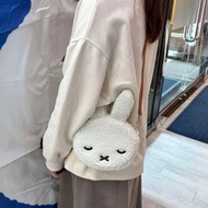 台灣7-11 Miffy 米飛兔 絨毛造型側背包