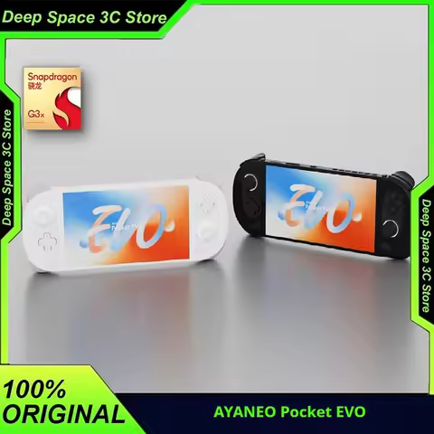 In Stock AYANEO Pocket EVO G3x Game Console Gen2 Android Handheld 7" OLED Display 165Hz High Refresh