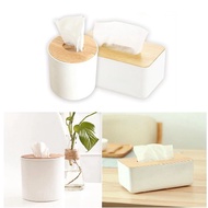Citylife Tissue Box Wooden Cover Toilet Paper Box Napkin Holder Case Simple Stylish Tissue Holder