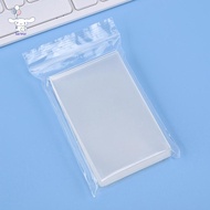 [San] 50pcs/set Korea Card Sleeves Clear Acid free- CPP Holographic Protector Film Album Binder