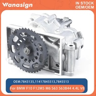 Engine Oil Pump Suitable Remanufacturing Fit 4.4 L For BMW F06 F10 F12 F13 M4 M5 M6 S63 S63B44 4.4L 