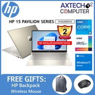 HP Pavilion 15-Eg3052TU 15.6" FHD Laptop Warm Gold ( I5-1335U, 16GB, 512GB, Intel, W11, HS )