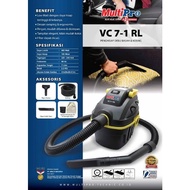 Multipro VC7-1RL 7 liter Vacuum Cleaner (Wet, Dry, Blow) Sofa, Car, Laundry