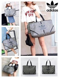 ADIDAS HAND BAG OUTLET 100% กระเป๋าถือทรงสปอร์ต