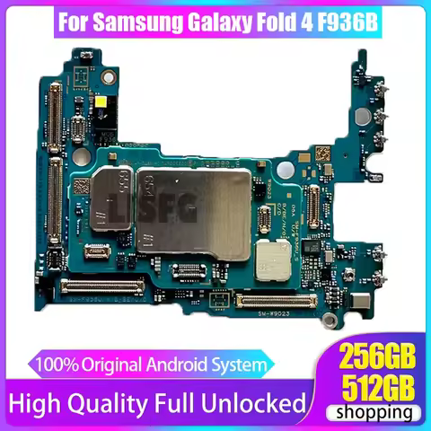 100% Guarantee Logic Main Board For Samsung Galaxy Z Fold 4 F936B 256GB Motherboard SM-F936B 5G With