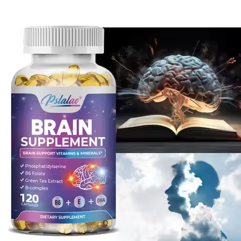 Brain Supplement - Contains B Vitamins To Support Brain Health, Improve Cognitive Function, and Enha