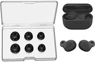 SEICHYGO Memory Foam Ear Tips Compatible with Jabra Elite 8 Active/Elite 7/7 Pro / 75t / 65t/Elite 3/ Elite 4, Anti-Slip Replacement Ear Tip, No Silicone Eartips Pain &amp; Nonallergic, 3 Pairs (S/M/L)