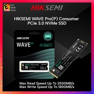 HIKSEMI WAVE Pro(P) 512GB /1TB Consumer PCIe 3.0 NVMe SSD - Up to 3500MB/s Read (HSC512)