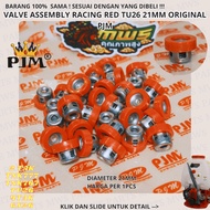 MESIN MERAH TU26 RED VALVE ASSEMBLY RACING VALVE ASSY RED WATER VALVE RED INLET OUTLET VALVE biru VA