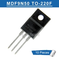 10pcs MDF9N50 TO-220F MDF9N50TH MDF9N50B MDF9N50F TO-220 9N50 TO220F 500V 9A N-channel MOSFET Transi