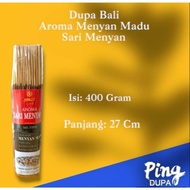 Dupa Bali Aroma Sari Menyan Madu Murni Kemasan 4 Ons Hio Handmade Bali