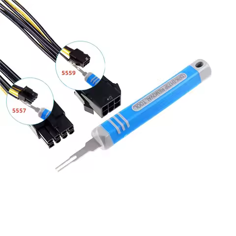 DIY 5557 5559 4.2 MM 4 Pin 6 8 24 Pin ATX Power Connector Terminal Contact Pin Extractor Tool / Pin 