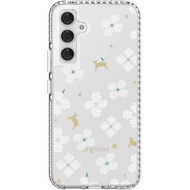 【預購】三星手機殼/Samsung Galaxy A54/花開原野/透白
