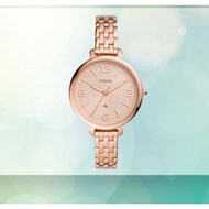 [Powermatic] Fossil ES4946 Monroe Three-Hand Date Rose Gold-Tone Stainless Steel Women'S Watch