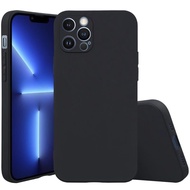 Chuubut iPhone 13 Pro 6.1inc Case Softcase Black Matte Camera Protection Case Casing iPhone 13 Pro 6