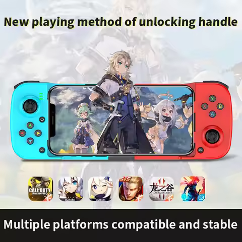 D3 Stretch Mobile Game Controller Bluetooth 5.0 MFI Certified Gamepad Direct Connection For iOS Andr