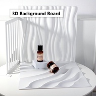 Tenwish 50x50cm 3D Photography Background Board for Food Beauty Jewelry Cosmetics Landscaping Posing Waterproof Shooting Studio Photo