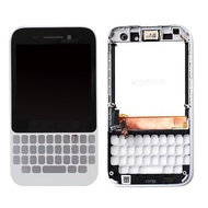 Màn hình LCD gốc cho Blackberry Q5 số hóa đầy đủ lắp ráp với khung (Trắng)