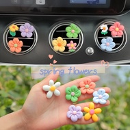 Creative Flowers Car Outlet Perfume Car Fragrance Car Air Fresheners Purifiers Perfume Clips Car Air
