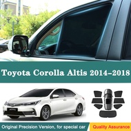 Car Sunshade For Toyota Corolla Altis 2014-2018 Car Window SunShade Shield Windshield Rear Side Wind