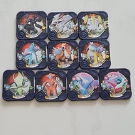 CLEARANCE SALE! Pokemon Tretta Z4 Zekrom Latios Reshiram Regigigas Celebi Entei Dexoys 3 Star Hyper Class Chips