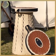 Soft plastic stool for outdoor folding  portable adjustment  travel adjustable retractable seat  shr