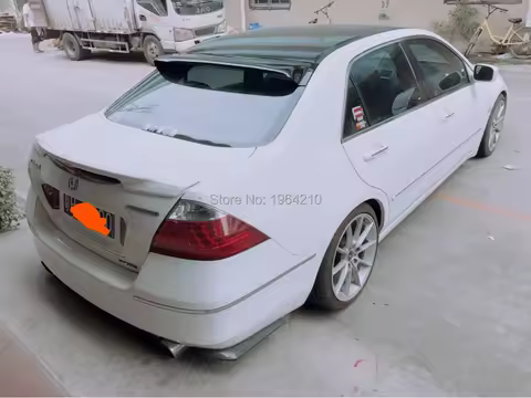 Car Styling For Honda Accord Spoiler 2003-2007 ABS Plastic Material Rear Roof Spoiler Sun Visor Wind