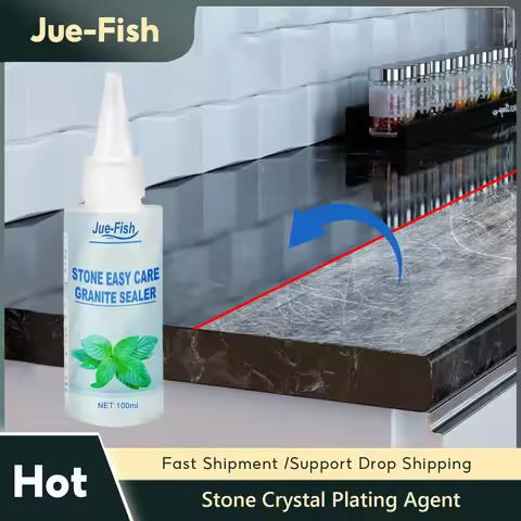 Stone Crystal Plating Agent Marble Granite Limestone Countertop Polishing Nano Crystal Liquid Anti S
