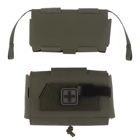 Tactical Airsoft Compact Trauma Pouch V3 Molle Medical Bag First Aid Kit MD2 IFAK Pouch For Hunting 