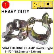 ◺ § ❈ Scaffolding Clamp Swivel Type 1-1/2 (48.6mm x 48.6mm) heavy Duty 1set by sunrise for life