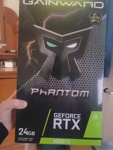 DeepSeek GAINWARD GeForce RTX 3090 TI Phantom 24GB