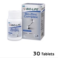 💓OFFER Bio-Life Bio-Zinc Complex 30 Tablets Bio Life Bio Zinc Complex