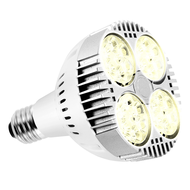 E27 Plant Lamp Light Bulb 35W LED Plant Grow Light Full Spectrum Warm White Light for Indoor Garden Greenhouse