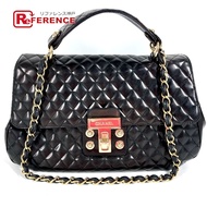 香奈兒 12235350 Matelassé 絎縫 2.55 CC Coco 標誌雙肩包/手提包/翻蓋包