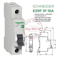 Ez9f34110 - Easy9 miniature circuit breaker- 1P - 10A - Aptomat CB Schneider MCB EZ9F 1P 10A 4.5kA