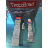 Threebond RTV Super Sealer High Temp Grey Silicone Sealant Glue Gasket Threebond RTV Grey