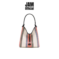 JAM | MUVA - Gypsy - กระเป๋าสะพายข้าง หนังวัว/หนังกลับ/ผ้า ทรง Hobo Tote Bag