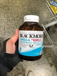 🇦🇺澳洲代購 🛩空運到港 Blackmores Omega Triple Super Strength Fish Oil 三倍高濃度深海魚油