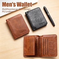Beg Duit Kecil Le Wallet PU Men Card Holder Short , Dompet Kecil Lelaki Card Holder , Wallet Men Sho