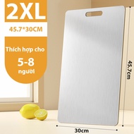 Thớt kháng khuẩn 2 mặt inox 316 cao cấp thớt kháng khuẩn dễ dàng lau chùi không lo xước không ăn mòn