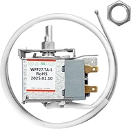 WR50X10085 Freezer Thermostat Replacement Fits for GE&Haier Chest Freezer,WPF27.7A-L Temperature Con