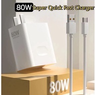 80W Super Fast Charger For VIVO V40/V40 Pro/V40E/V40 Lite/V30E/V30/V30 Pro/V30 Lite/V29 Lite/V29/V29