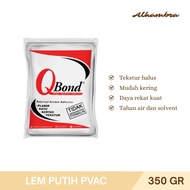 [350 gr] PVAc Q-Bond White Glue, Polyvinyl Acetate Adhesive - HQ 203 Wood Glue