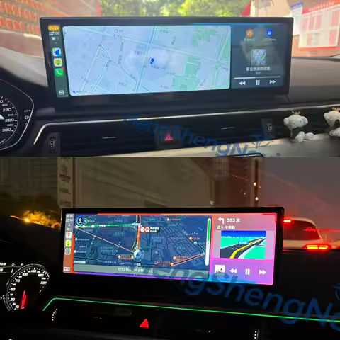 14.9" Touch Screen Android15 For Audi A4L A4 B9 2017-2019 MMI 8-Core Wireless CarPlay GPS DSP HD Ste